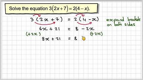 Solving equations with brackets 02