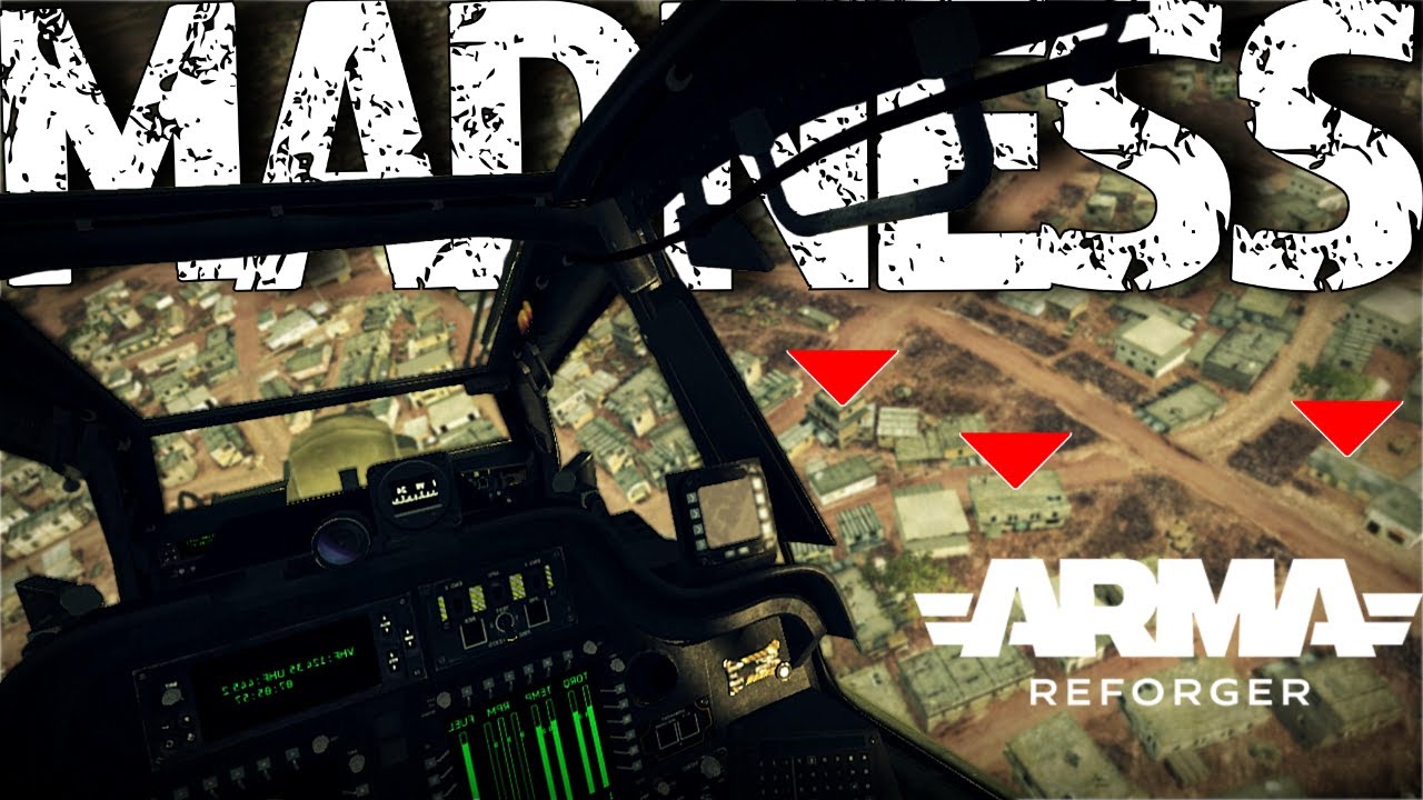 Helicopter MADNESS ! - 1st Time Flying In Arma Reforger