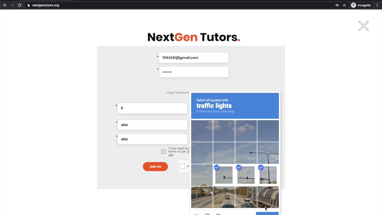 Next Gen Tutorials Nextgen Tutors - How to Sign Up Tutorial - YouTube