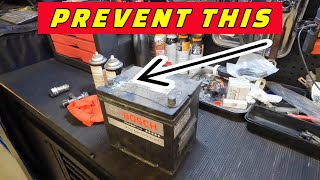 QUICK TIP: HOW TO CLEAN AND SERVICE YOUR CAR BATTERY TO GET YEARS OF RELIABILITY!