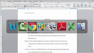 Hanging Indent for References or Works Cited Page