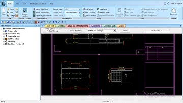 Design of Combined Footing using Etabs Results