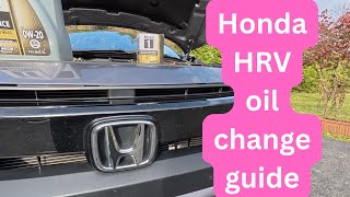 2020-2025 Honda HRV motor oil change how to guide, also avoid this place for motor oil changes