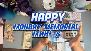 Memorial Monday Mini’s! Completing a “Memorial” Challenge! #mini #randomizer #savingschallenge $$$&$