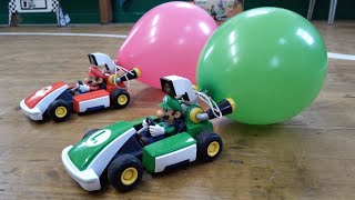 Balloon Battle in Mario Kart Live Home Circuit!