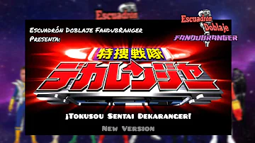 Tokusou Sentai Dekaranger New Version opening beta (by FandubRanger)