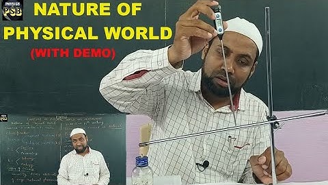 Introduction | Nature of Physical World and Measurement | Demonstration | class 11 Physics |