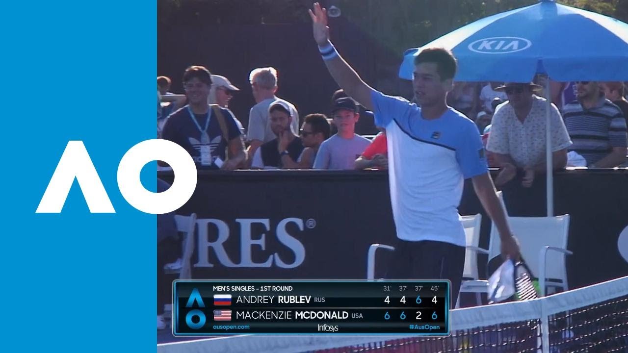 Andrey Rublev v Mackenzie McDonald match highlights (1R) | Australian Open 2019 mcdonalds phone number