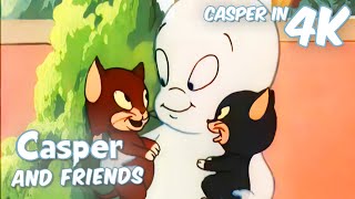 Casper Saves Kittens  | Casper and Friends in 4K | 1.5 Hour Compilation | Cartoon for Kids