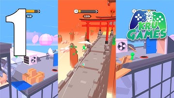 Road Glider - Incredible Flying Game Gameplay Walkthrough #1 (Android, IOS)