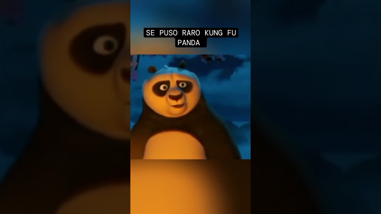 se puso raro kung fu panda #videoshort #humor #memes #music #memesxd #kungfupanda