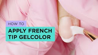 OPI Gel Polish French Manicure Tutorial