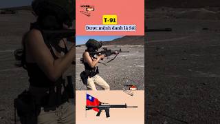 Súng Niềm Tự Hào Công Nghệ Quốc Phòng Đài Loan. T91 Con Sói Khó Thuần Phục