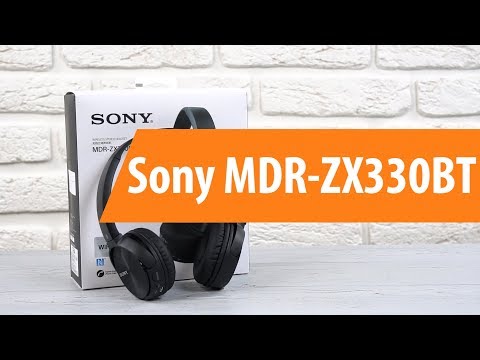Распаковка Sony MDR-ZX330BT / Unboxing Sony MDR-ZX330BT