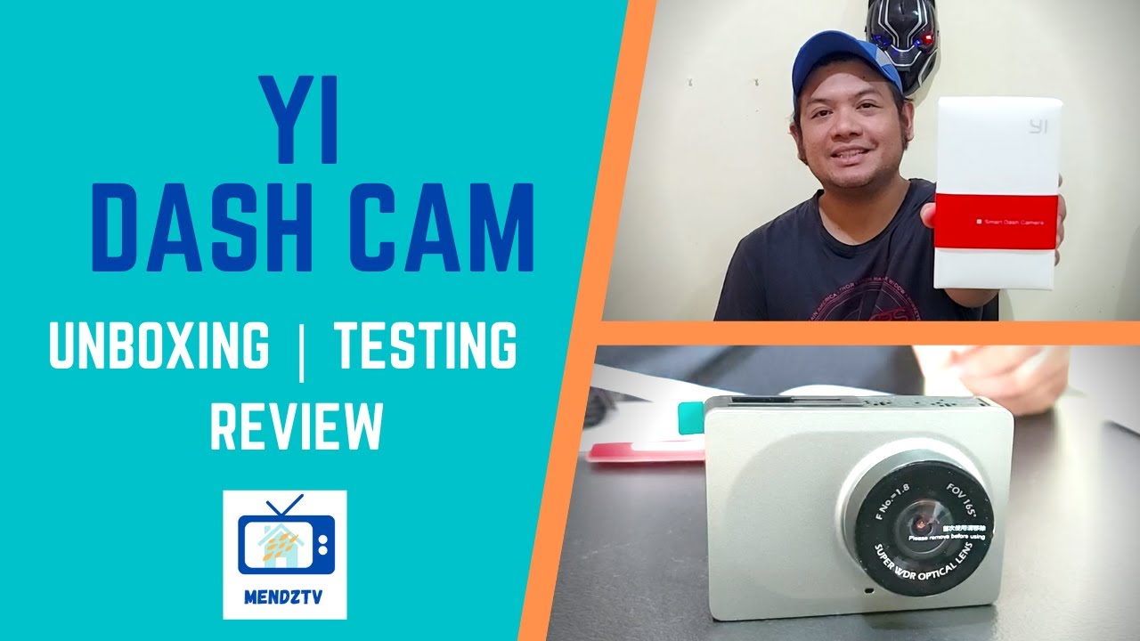 yi dash cam รีวิว  2022 Update  Yi Dash Cam Review Philippines (Unboxing + Testing with ENG subtitle)
