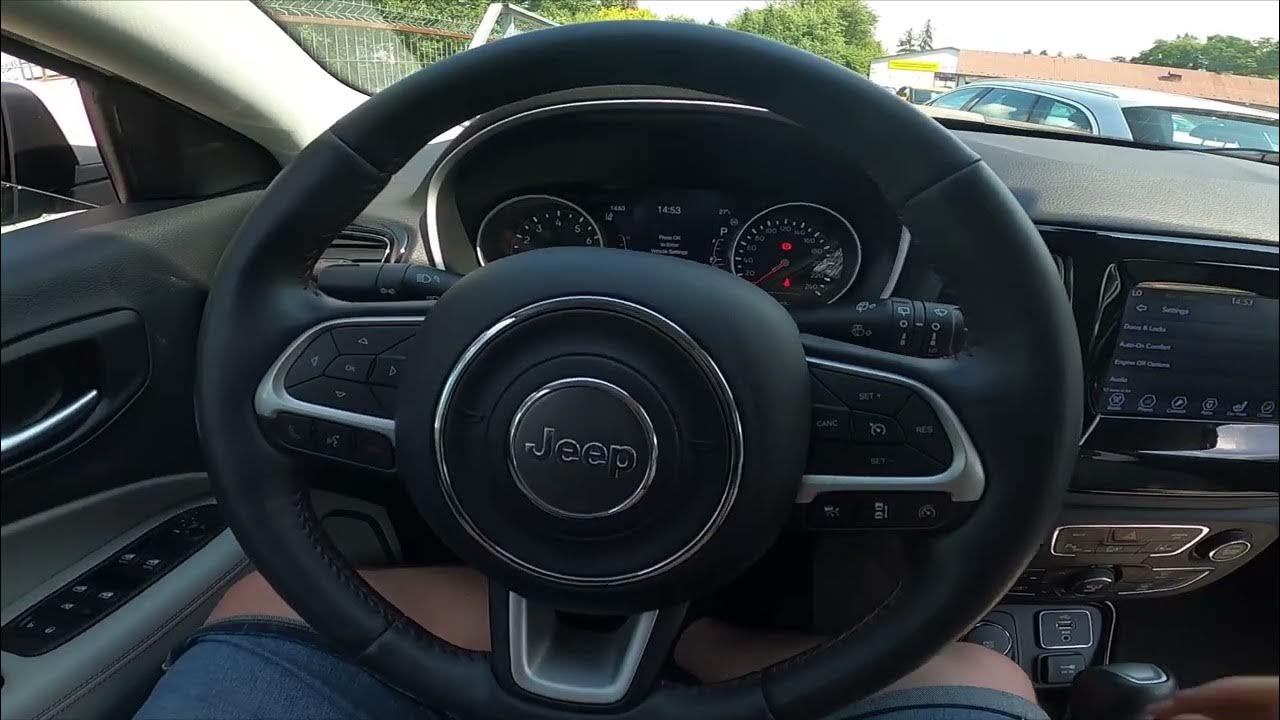 How to Change Engine Off Power Delay in Jeep Compass II ( 2017 - now