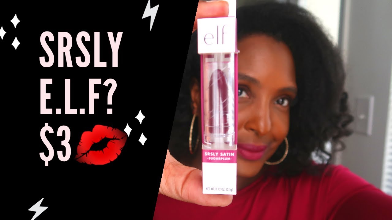 $3 Elf srsly satin lipstick