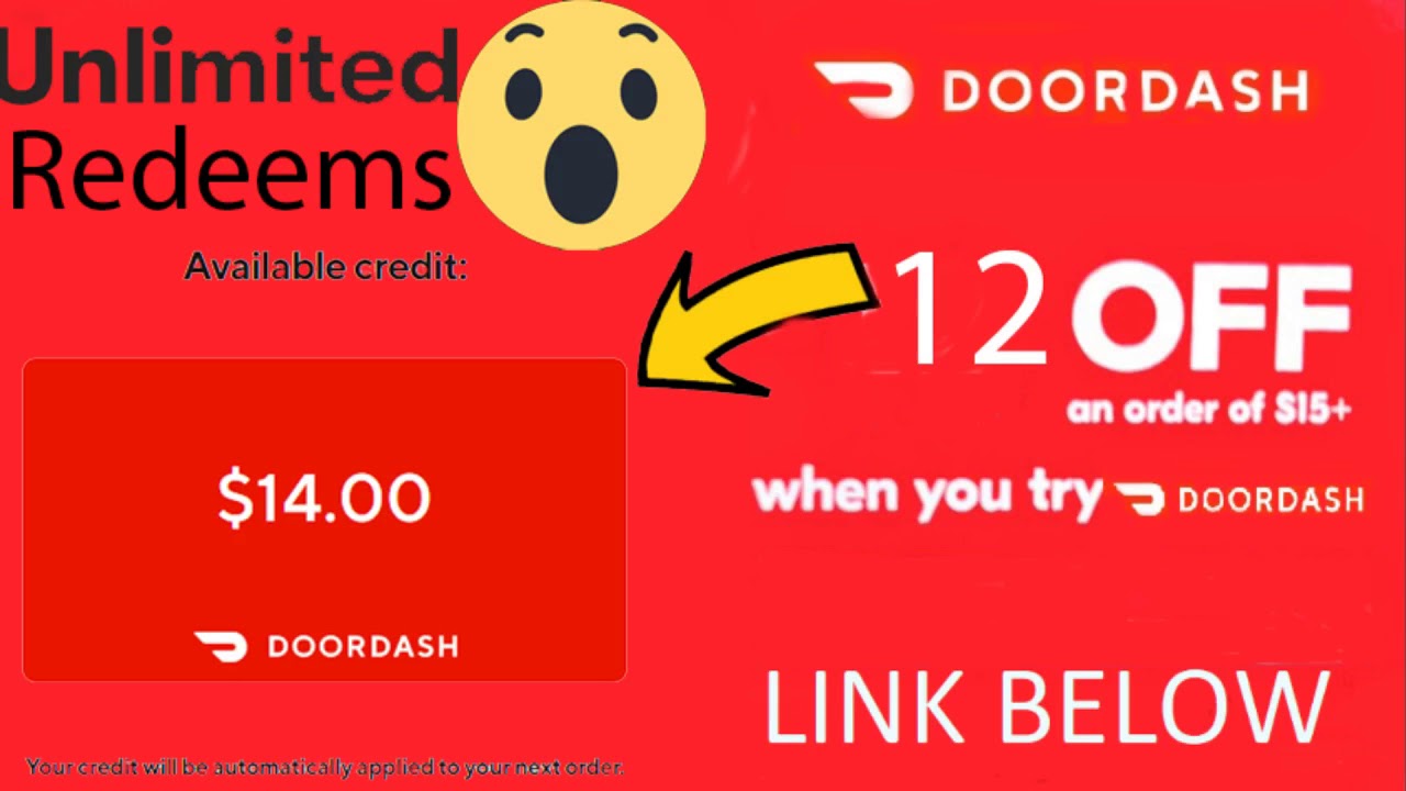 Doordash Promo code 12 off JAN 2020 STILL ACTIVE YouTube