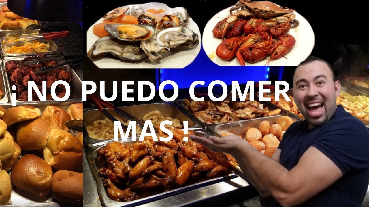 probando mi amor por ti 🍤🥠el mejor buffet 🍉🍔🍕
