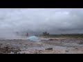 Geysir Strokkur Island 2020