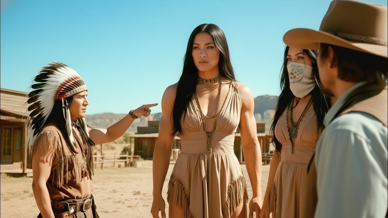 “Cásate con mi hija fea y gigantesca o lárgate”El vaquero dijo que sí…y al quitarle el velo se