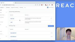 Reach Admin Tutorials: Tags