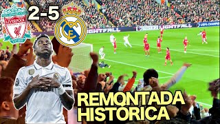 Liverpool 2-5 Real Madrid | Así se vivió la REMONTADA en Anfield! VLOG/Reacción 4K