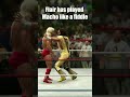 Flair pushed all the right buttons #wwe #wwe2k #wrestling