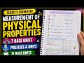 SI UNITS AND IT'S MEASUREMENTS in 10 minutes 💯| Class 11 Chemistry| NCERT 
