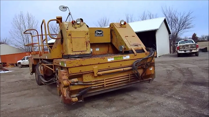 Etnyre chip spreader for sale | sold at auction Ma...