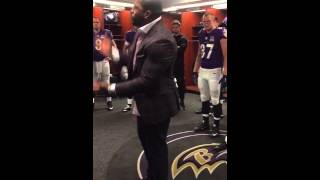 Ray Lewis: Ravens Locker Room Nov 1