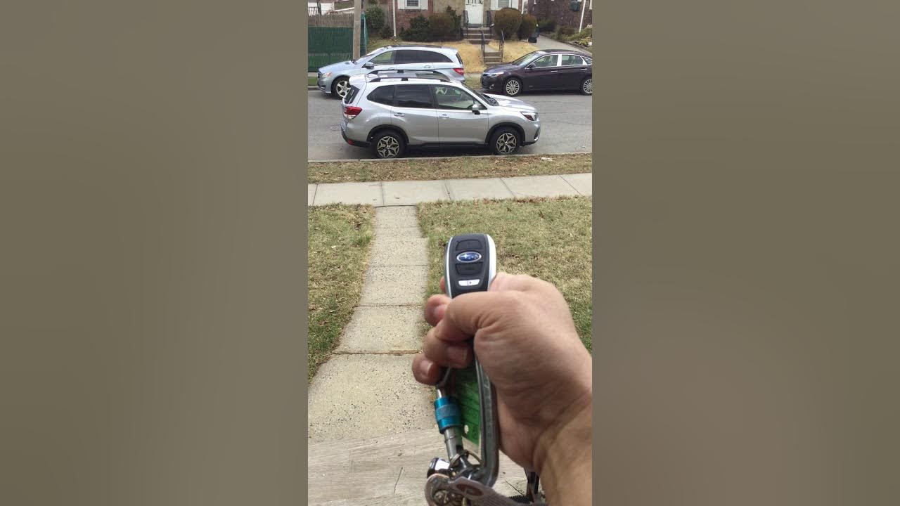 2019-2021 Subaru Forester Premium - Remote Start Module Issue Using It