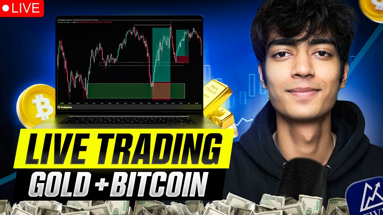 Live Bitcoin Trading | Live Gold Trading | 26 JAN