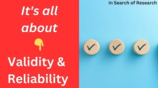 What is validity and Reliability, the most confusing concept in Research, now simplified...