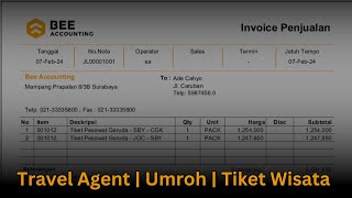 Aplikasi Pembukuan Usaha Travel Agent, Umroh dan Tiket Wisata screenshot 5