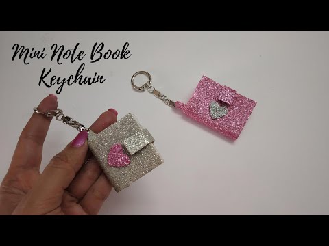 Video: DIY Mini-kniha Klíčenka
