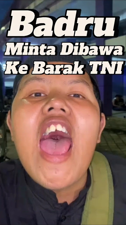Badru minta dibawa KDM ke Barak 🤣 #bobotoh #persib #persibjuara #persibvspersita #badru #kdm