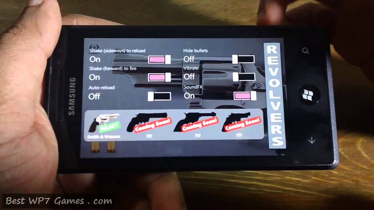 PocketRevolver | Windows Phone 7 Games Review