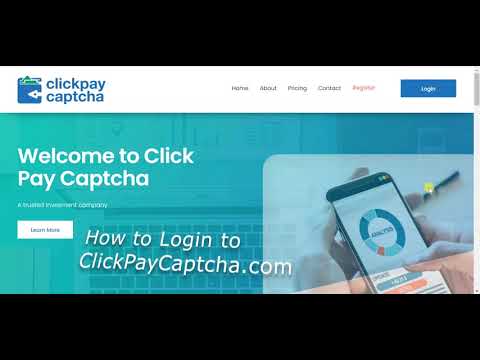 How to Login on ClickPayCaptcha