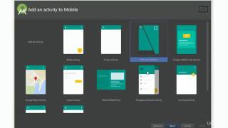 Android App Development Tutorial   07   Configuring New Project   Adding an Activity  2016