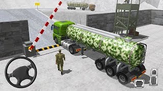 US Army Military Truck - Offroad Oil Truck Transport Driver - Android Gameplay screenshot 4