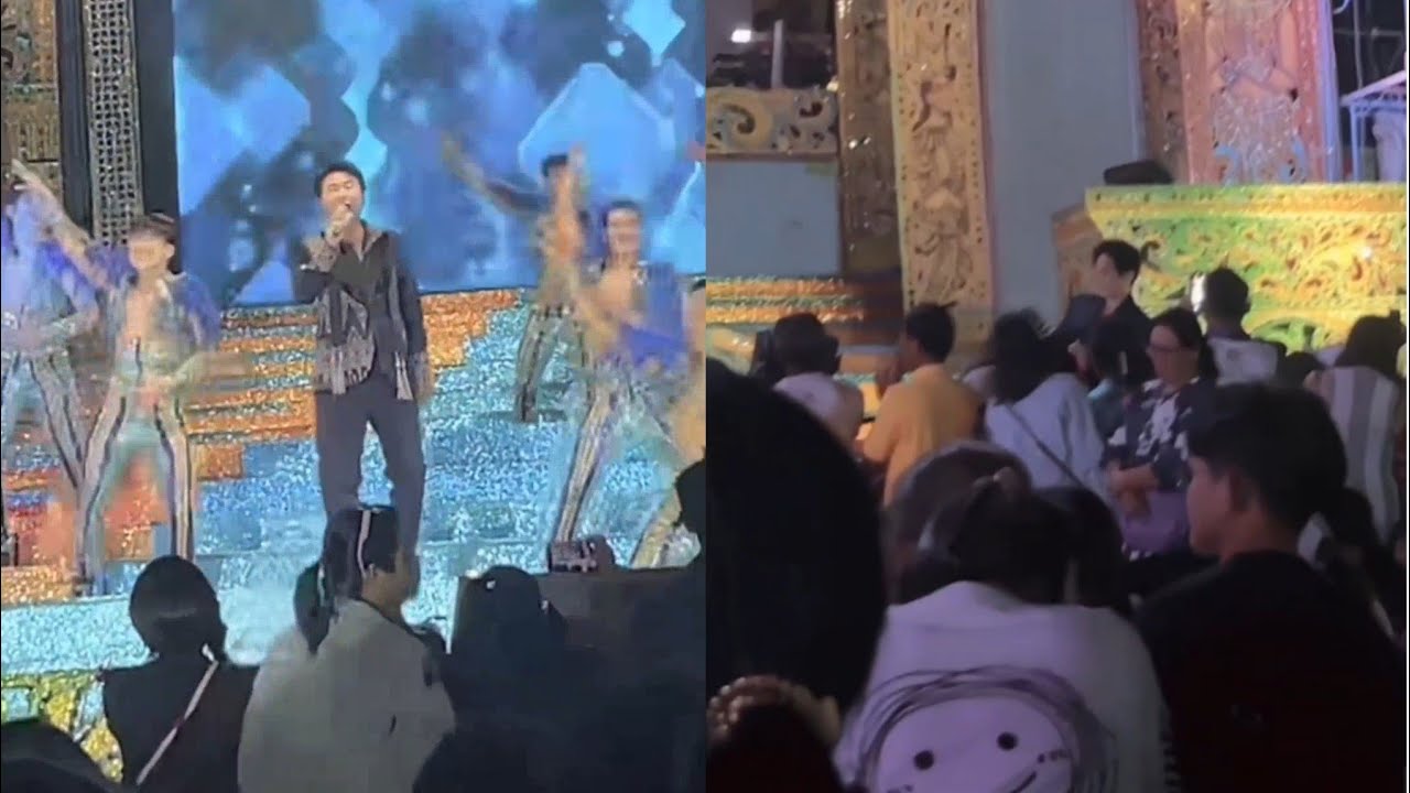 พ่อร้องลูกรับแขก😁 คุณพ่อคุณลูกน่ารักมาก💗