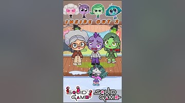 Squid game Mingle 🎤 Inside out 2 #squidgame #squidgame2 #squidgameseason2 #avatarworld #insideout2