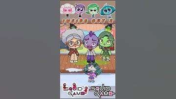 Squid game Mingle 🎤 Inside out 2 #squidgame #squidgame2 #squidgameseason2 #avatarworld #insideout2