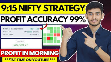 9:15 Nifty Strategy | Earn Money in  Morning Momentum | Bank nifty Daily Strategy