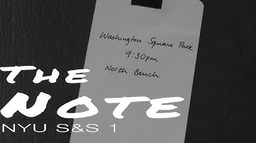 NYU Sight and Sound Project 1: Parallel Action