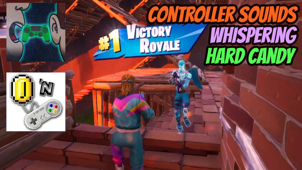 ASMR Gaming: Fortnite | Hard Candy & Whispering - Squads Win w/ Collect n Play & Midnight Whispers!