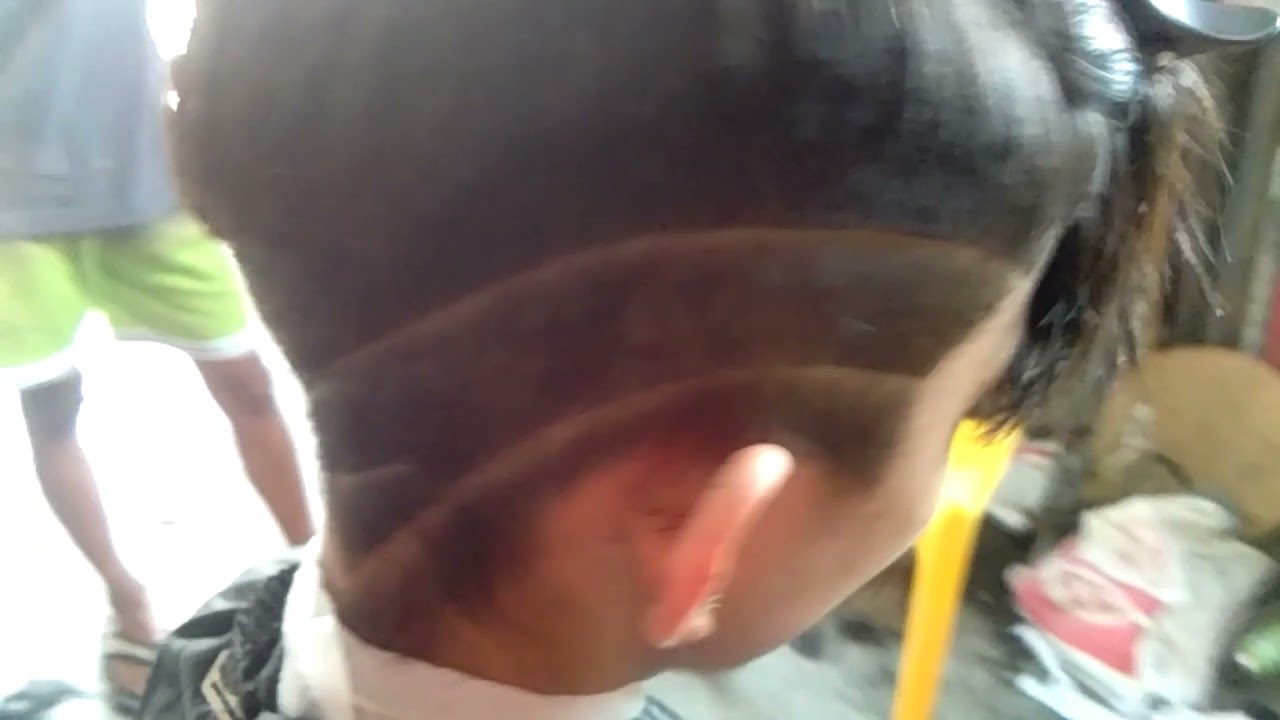 hair cut lining YouTube