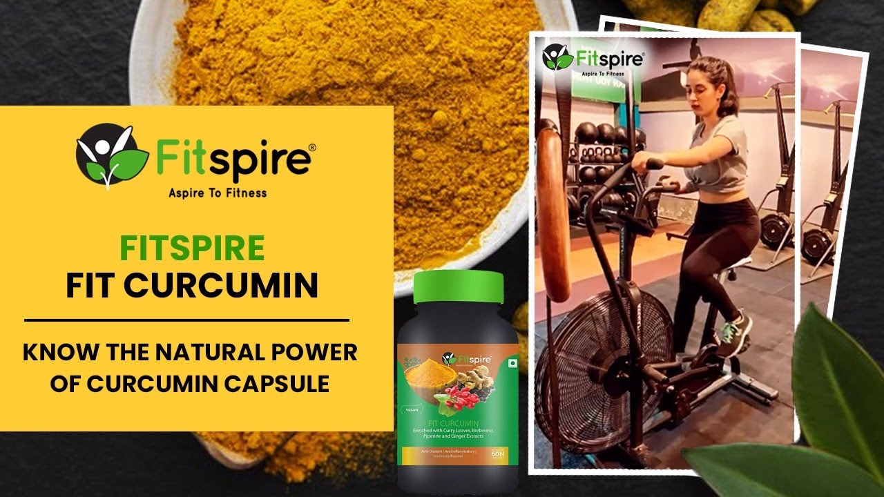 Fitspire Fit Curcumin Capsules || Vegan Product | Boosts Immunity