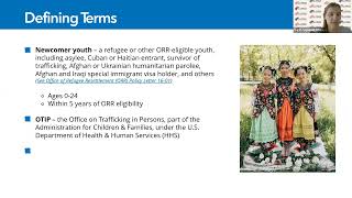 Identifying, Assessing, and Responding to Trafficking Concerns Involving Refugee & Newcomer Youth